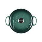 Elphaba Embossed Round Dutch Oven